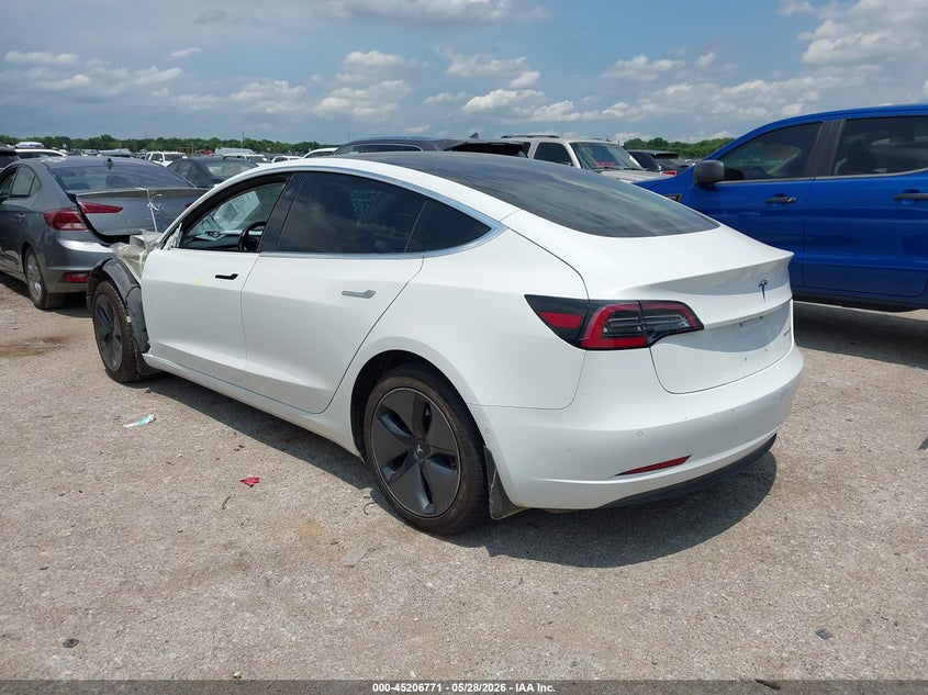 2018 Tesla Model 3 VIN 5YJ3E1EB1JF094875 IAAI salvage auction — FRONT END, Original (Texas), sold $3,350 on 2026-07-09 (photo 3)