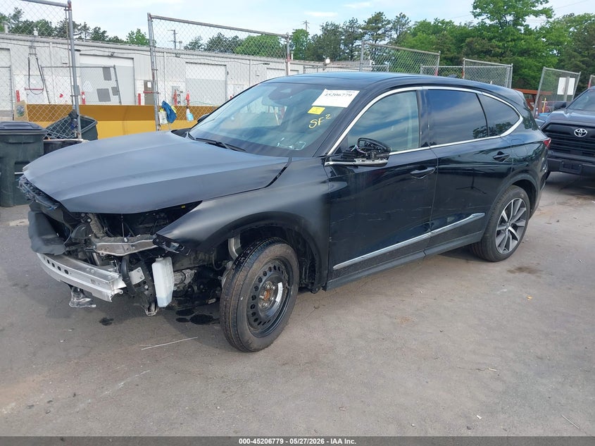 2025 Acura Mdx VIN 5J8YE1H46SL003828 IAAI salvage auction — FRONT END, Mv-907A (New York), sold $12,600 on 2026-07-28 (photo 2)
