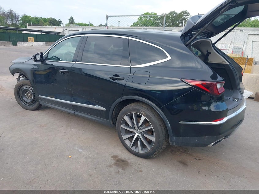 2025 Acura Mdx VIN 5J8YE1H46SL003828 IAAI salvage auction — FRONT END, Mv-907A (New York), sold $12,600 on 2026-07-28 (photo 3)