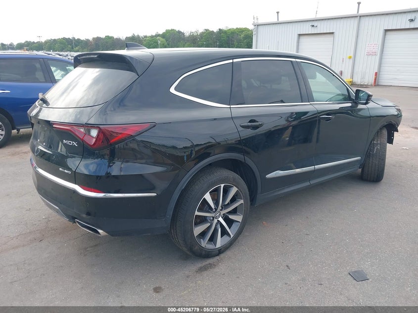 2025 Acura Mdx VIN 5J8YE1H46SL003828 IAAI salvage auction — FRONT END, Mv-907A (New York), sold $12,600 on 2026-07-28 (photo 4)