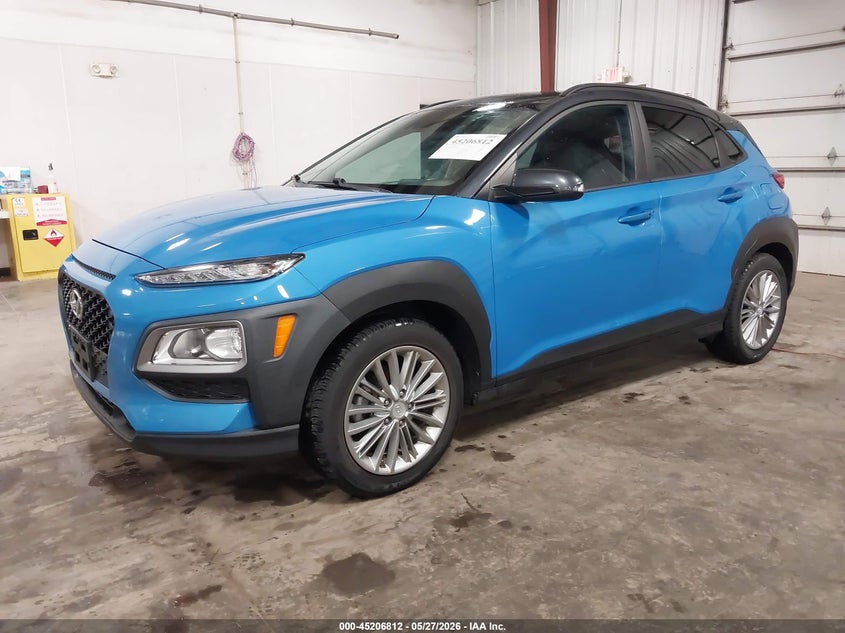 2021 Hyundai Kona VIN KM8K22AA9MU613203 IAAI salvage auction — HAIL, Salvage (Iowa), sold $25 on 2026-07-23 (photo 2)