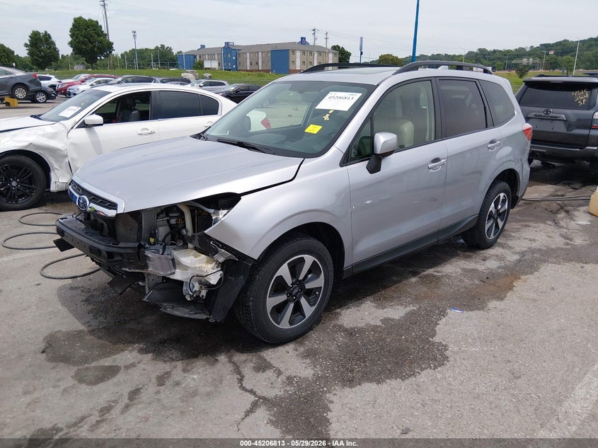 2017 Subaru Forester VIN JF2SJADC0HH430609 IAAI salvage auction — FRONT END, Salvage (Illinois), sold $1,675 on 2026-07-14 (photo 2)