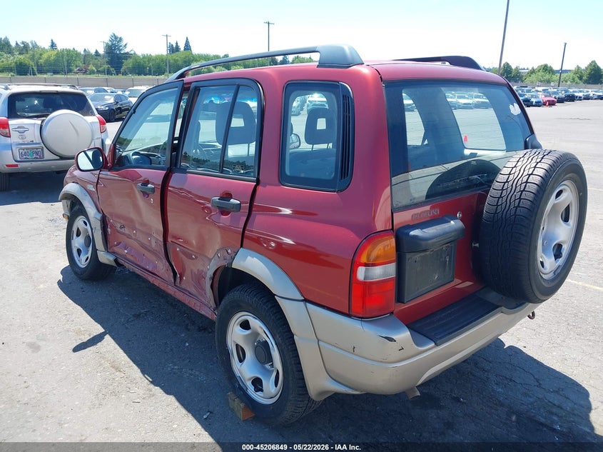 2001 Suzuki Grand vitara VIN JS3TD62VX14168902 IAAI salvage auction — SIDE, Salvage (Oregon), sold $400 on 2026-07-23 (photo 3)