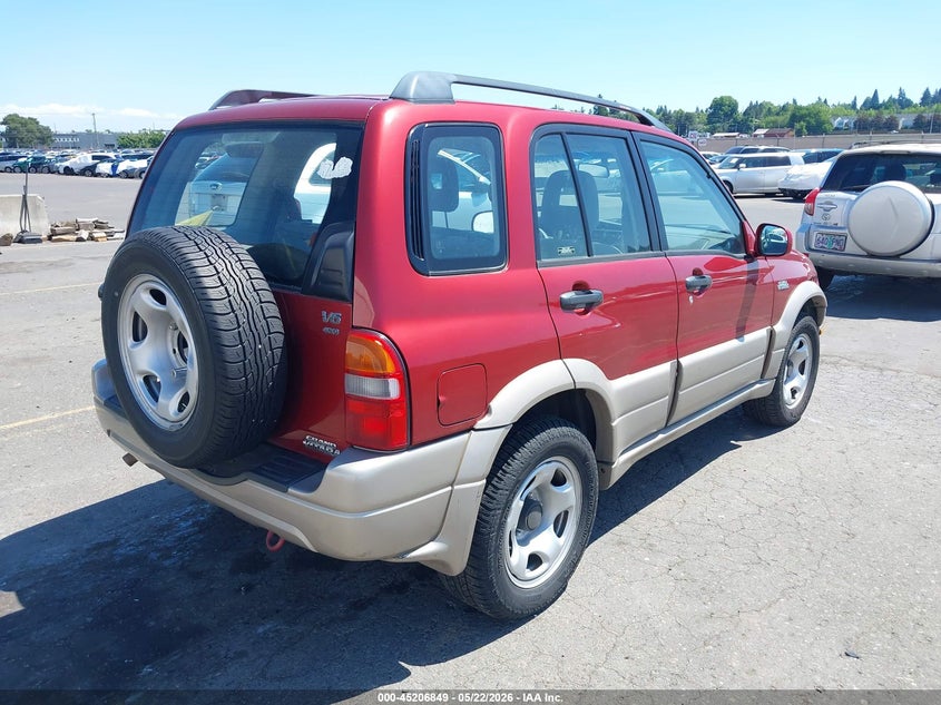 2001 Suzuki Grand vitara VIN JS3TD62VX14168902 IAAI salvage auction — SIDE, Salvage (Oregon), sold $400 on 2026-07-23 (photo 4)