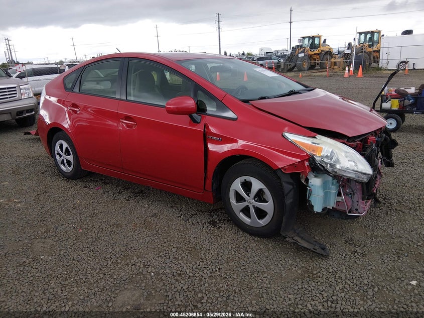 2014 Toyota Prius VIN JTDKN3DU0E0367304 IAAI salvage auction — FRONT END, Salvage Title, sold $2,425 on 2026-07-20 (photo 1)