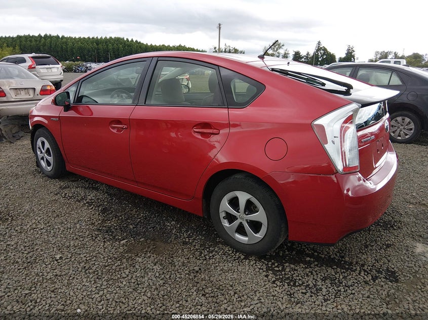 2014 Toyota Prius VIN JTDKN3DU0E0367304 IAAI salvage auction — FRONT END, Salvage Title, sold $2,425 on 2026-07-20 (photo 3)