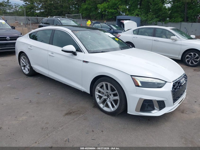 2023 Audi A5 VIN WAUFACF58PA042963 — IAAI salvage auction photo