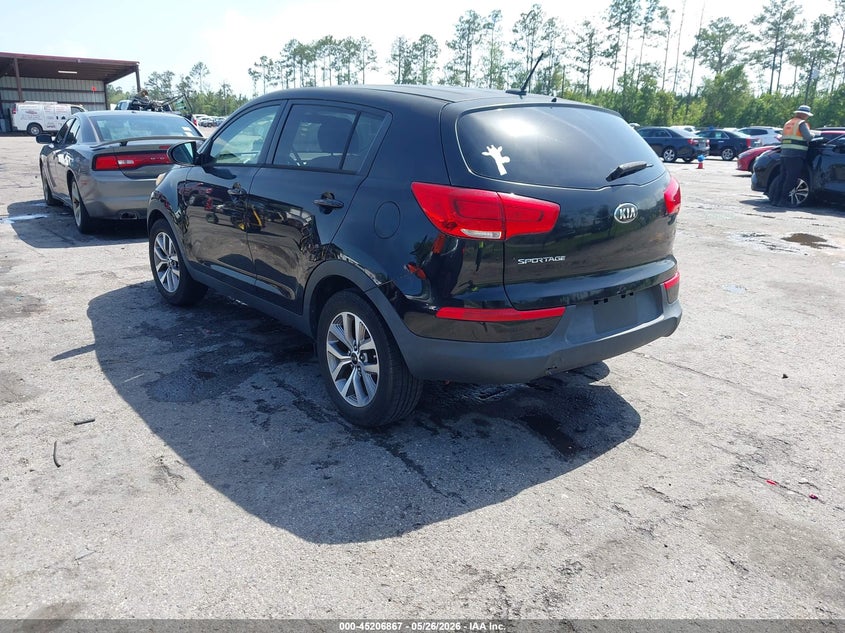2016 Kia Sportage VIN KNDPB3AC7G7847764 IAAI salvage auction — FRONT END, Rebuildable (Florida), sold $2,075 on 2026-07-07 (photo 3)