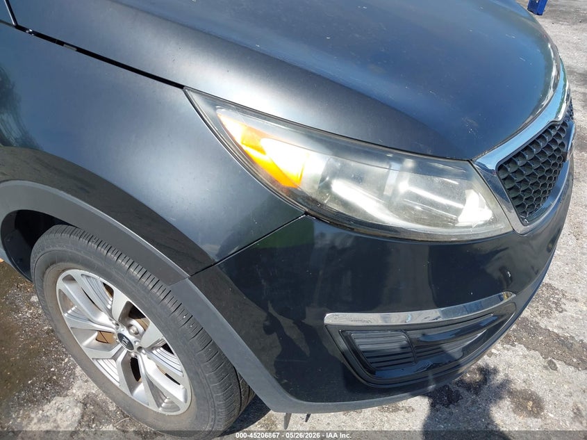 2016 Kia Sportage VIN KNDPB3AC7G7847764 IAAI salvage auction — FRONT END, Rebuildable (Florida), sold $2,075 on 2026-07-07 (photo 6)