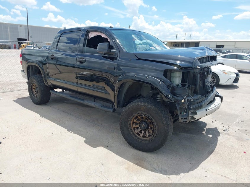 2018 Toyota Tundra VIN 5TFDW5F1XJX705653 IAAI salvage auction — FRONT END, Original (Texas), sold $8,500 on 2026-07-16 (photo 1)