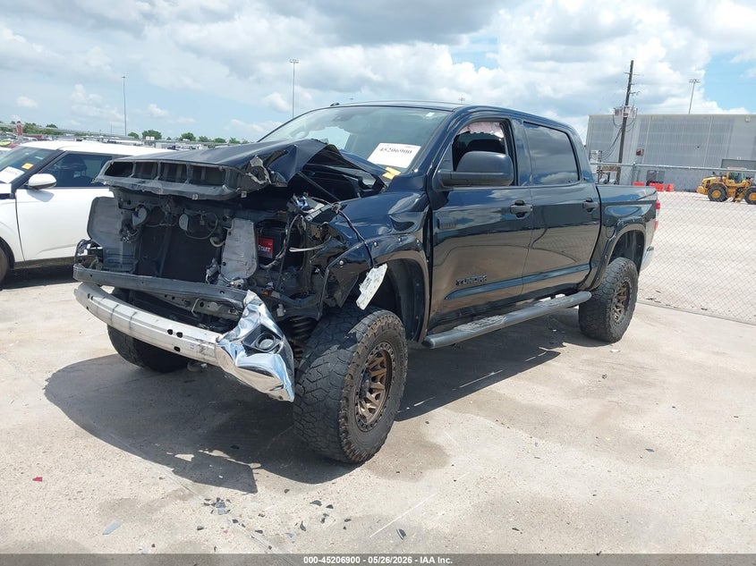2018 Toyota Tundra VIN 5TFDW5F1XJX705653 IAAI salvage auction — FRONT END, Original (Texas), sold $8,500 on 2026-07-16 (photo 2)