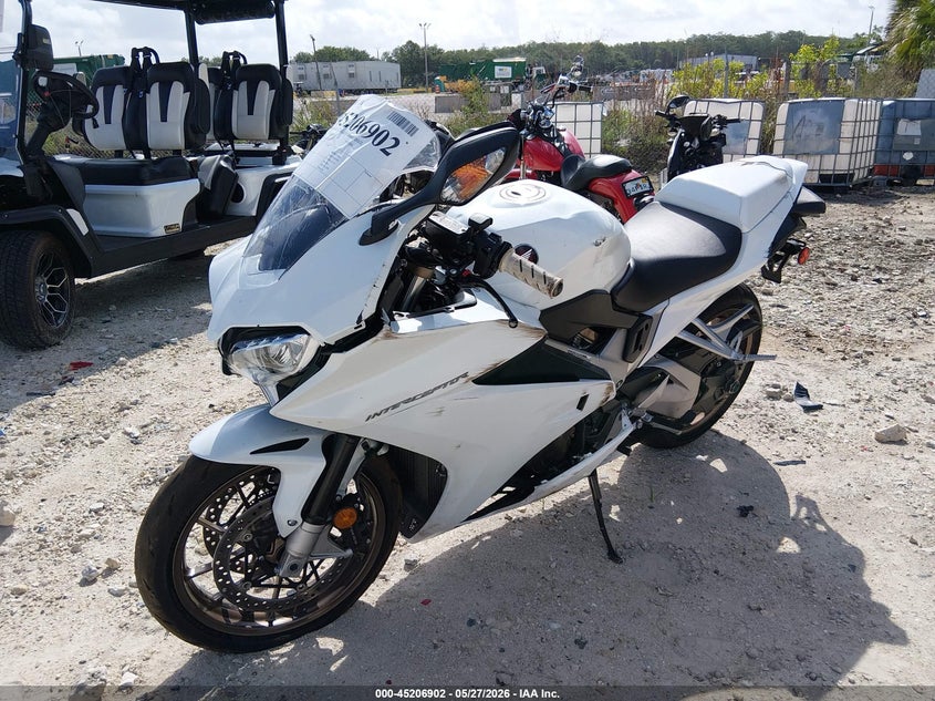 2015 Honda Vfr VIN JH2RC7956FK100212 IAAI salvage auction — FRONT & REAR, Salvage Title, sold $2,100 on 2026-07-07 (photo 2)