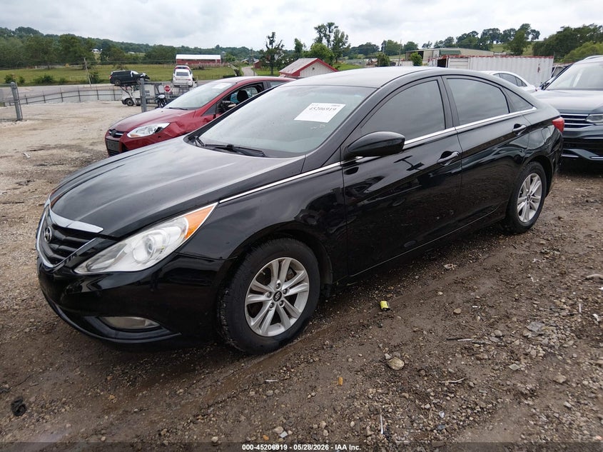 2013 Hyundai Sonata VIN 5NPEB4ACXDH617575 IAAI salvage auction — FRONT END, Clear (Arkansas), sold $1,700 on 2026-07-16 (photo 2)