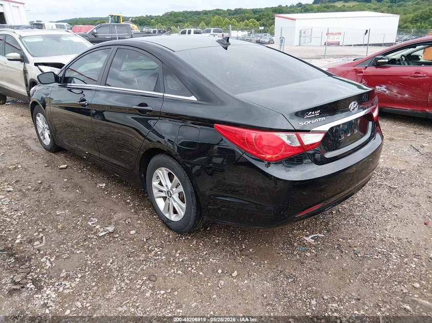 2013 Hyundai Sonata VIN 5NPEB4ACXDH617575 IAAI salvage auction — FRONT END, Clear (Arkansas), sold $1,700 on 2026-07-16 (photo 3)