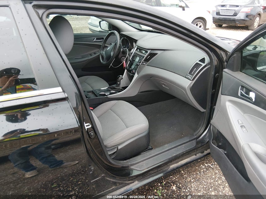 2013 Hyundai Sonata VIN 5NPEB4ACXDH617575 IAAI salvage auction — FRONT END, Clear (Arkansas), sold $1,700 on 2026-07-16 (photo 5)