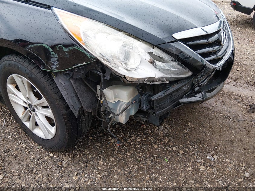 2013 Hyundai Sonata VIN 5NPEB4ACXDH617575 IAAI salvage auction — FRONT END, Clear (Arkansas), sold $1,700 on 2026-07-16 (photo 6)