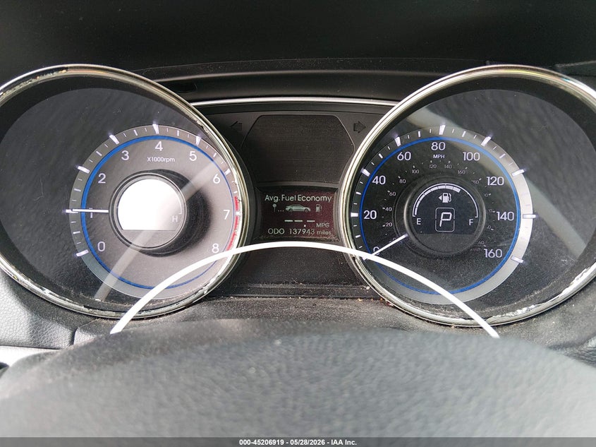 2013 Hyundai Sonata VIN 5NPEB4ACXDH617575 IAAI salvage auction — FRONT END, Clear (Arkansas), sold $1,700 on 2026-07-16 (photo 7)