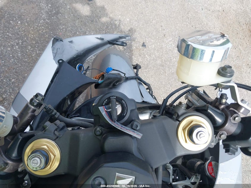 2006 Honda Cbr1000 VIN JH2SC57036M200561 IAAI salvage auction — FRONT END, Salvage (Indiana), sold $1,200 on 2026-07-15 (photo 7)