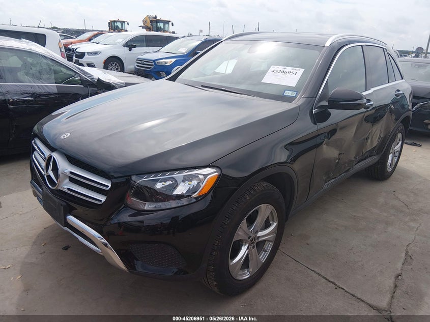 2018 Mercedes-benz Glc VIN WDC0G4KB0JV074650 IAAI salvage auction — SIDE, Salvage (Texas), sold $9,550 on 2026-07-28 (photo 2)