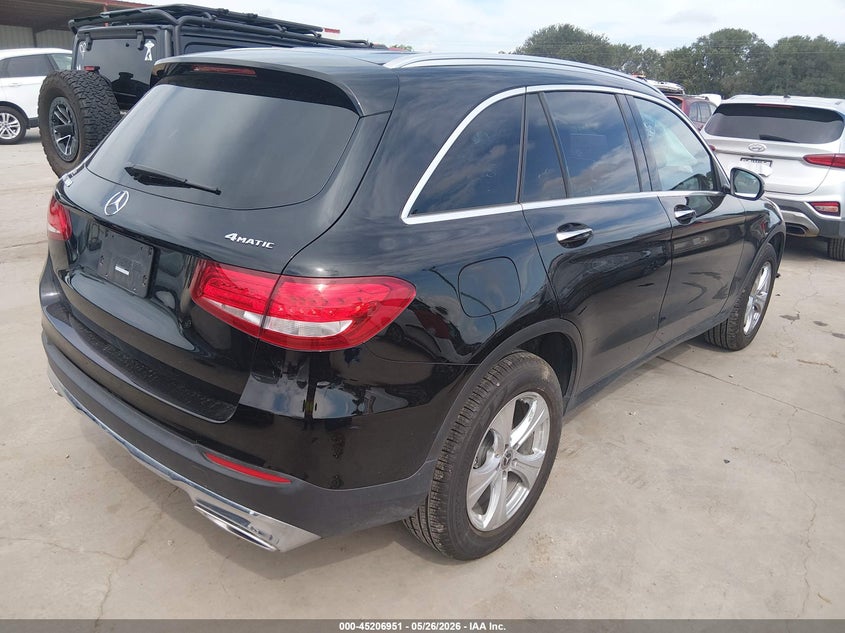 2018 Mercedes-benz Glc VIN WDC0G4KB0JV074650 IAAI salvage auction — SIDE, Salvage (Texas), sold $9,550 on 2026-07-28 (photo 4)