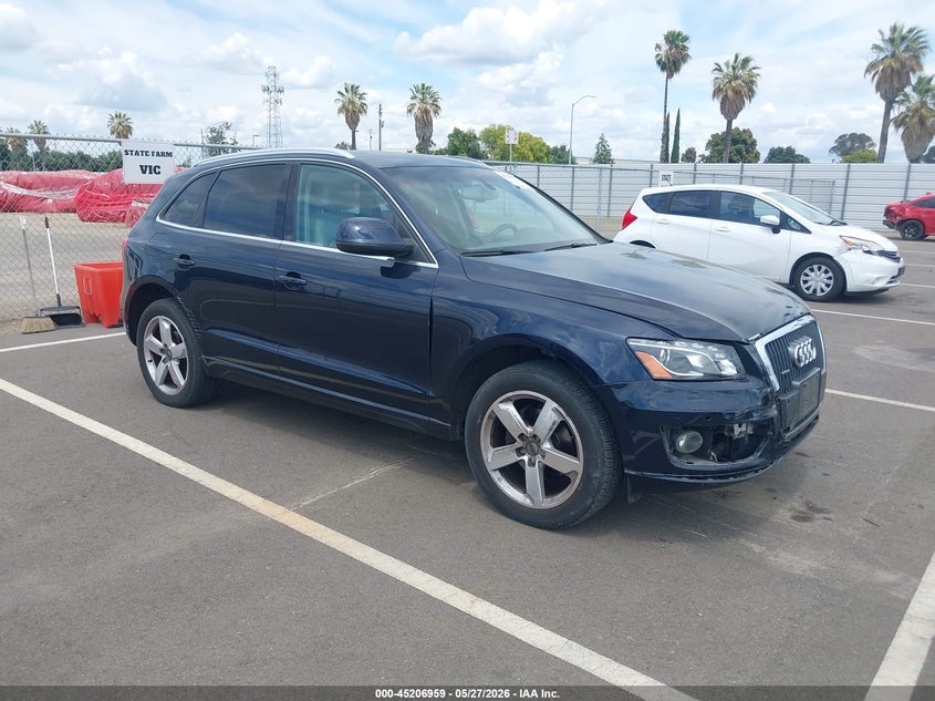 2011 Audi Q5 VIN WA1LFAFP0BA017118 IAAI salvage auction — FRONT END, Salvage (California), sold $1,300 on 2026-07-17 (photo 1)