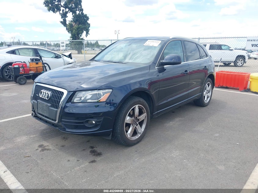 2011 Audi Q5 VIN WA1LFAFP0BA017118 IAAI salvage auction — FRONT END, Salvage (California), sold $1,300 on 2026-07-17 (photo 2)