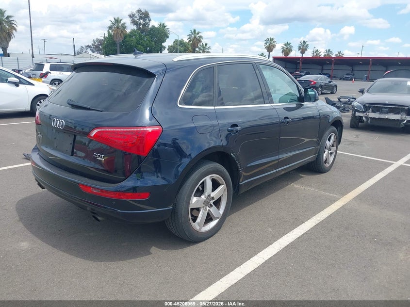 2011 Audi Q5 VIN WA1LFAFP0BA017118 IAAI salvage auction — FRONT END, Salvage (California), sold $1,300 on 2026-07-17 (photo 4)