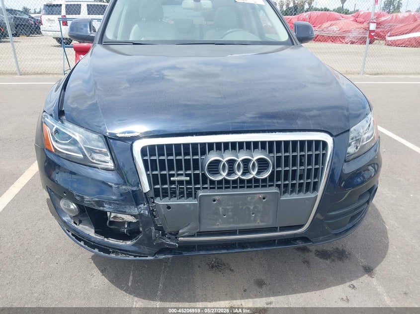 2011 Audi Q5 VIN WA1LFAFP0BA017118 IAAI salvage auction — FRONT END, Salvage (California), sold $1,300 on 2026-07-17 (photo 6)