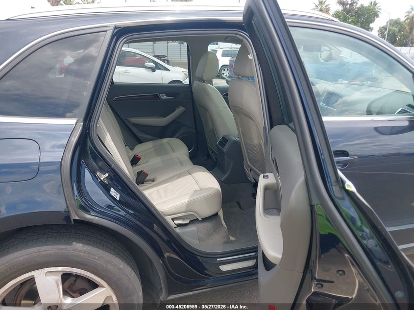 2011 Audi Q5 VIN WA1LFAFP0BA017118 IAAI salvage auction — FRONT END, Salvage (California), sold $1,300 on 2026-07-17 (photo 8)