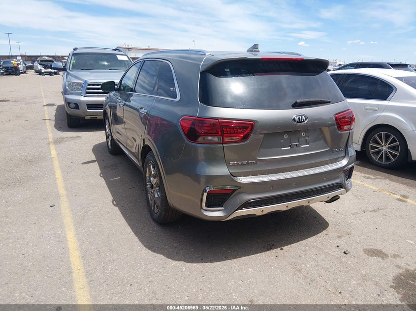 2019 Kia Sorento VIN 5XYPKDA58KG459932 IAAI salvage auction — UNKNOWN, Clear (Colorado), sold $6,600 on 2026-07-21 (photo 3)