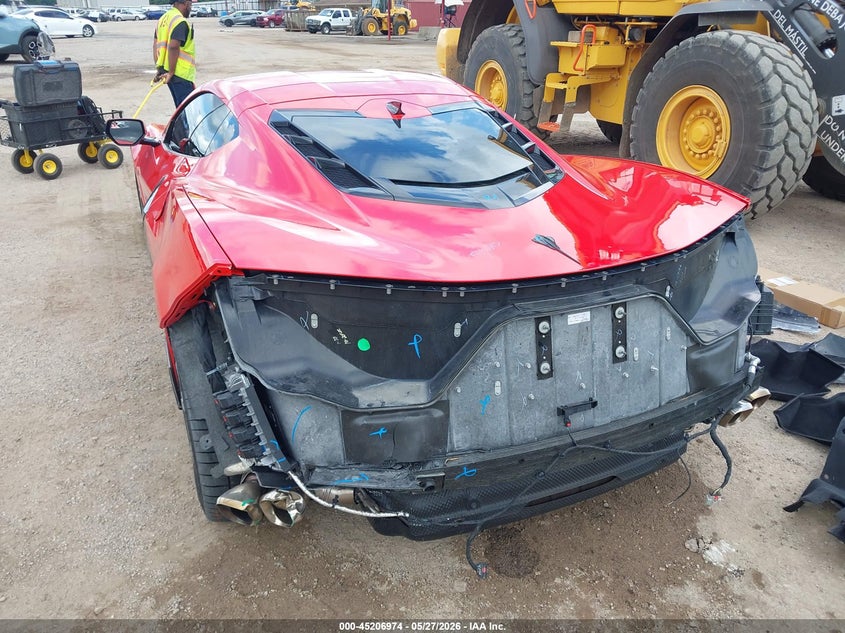 2023 Chevrolet Corvette VIN 1G1YA2D44P5116896 IAAI salvage auction — REAR END, Salvage Title, sold $46,250 on 2026-09-10 (photo 6)
