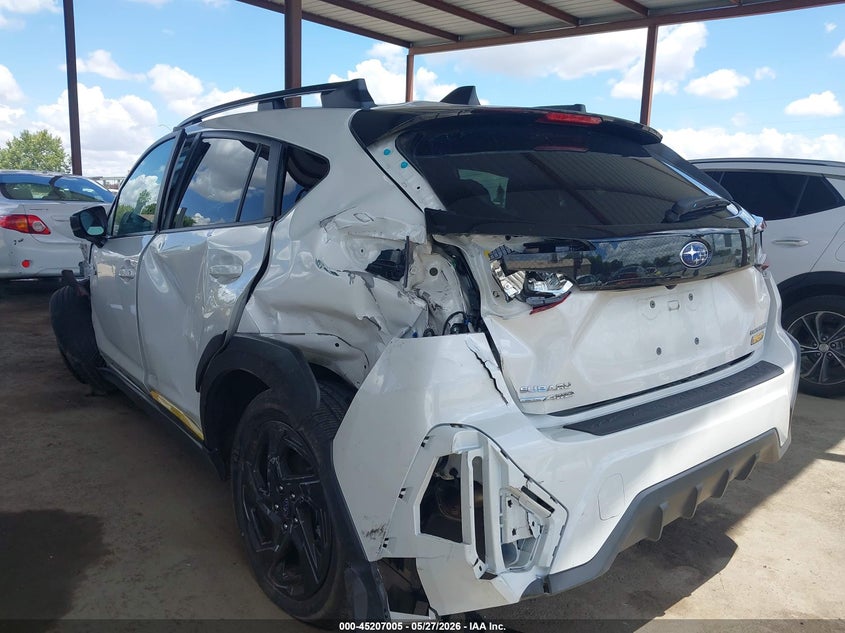 2024 Subaru Xv VIN 4S4GUHF61R3834721 IAAI salvage auction — FRONT & REAR, Salvage Title, sold $25 on 2026-07-09 (photo 3)