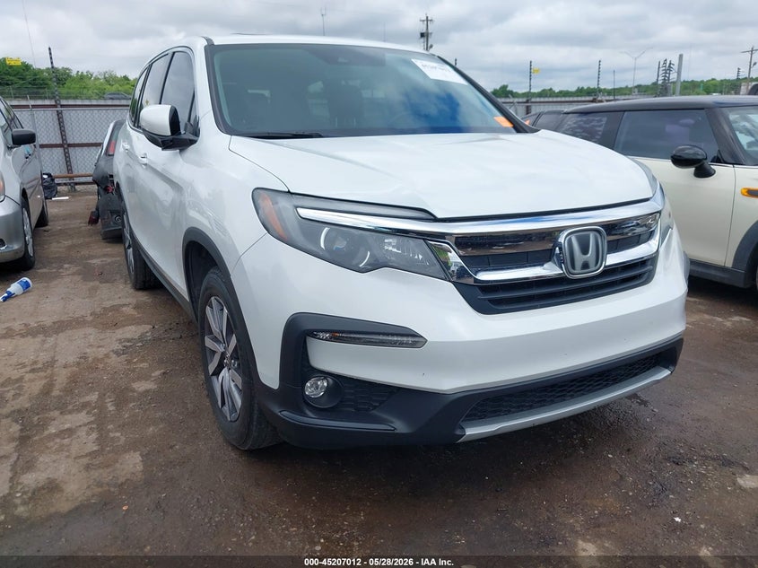 2022 Honda Pilot VIN 5FNYF6H53NB018747 IAAI salvage auction — REAR END, Salvage Title, sold $10,100 on 2026-08-01 (photo 1)
