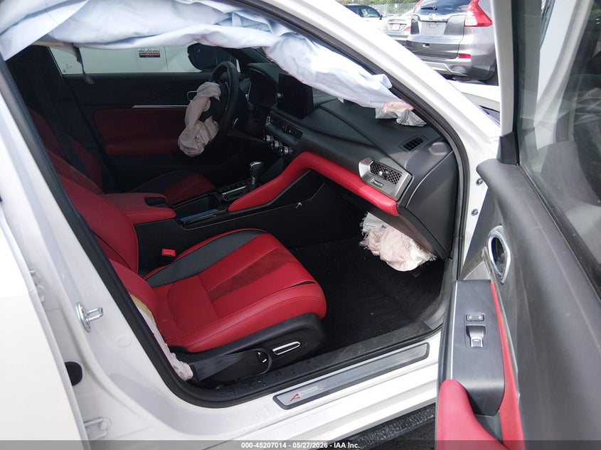 2026 Acura Integra VIN 19UDE4H65TA006296 IAAI salvage auction — RIGHT FRONT, Rebuildable (Florida), sold $7,900 on 2026-07-30 (photo 5)