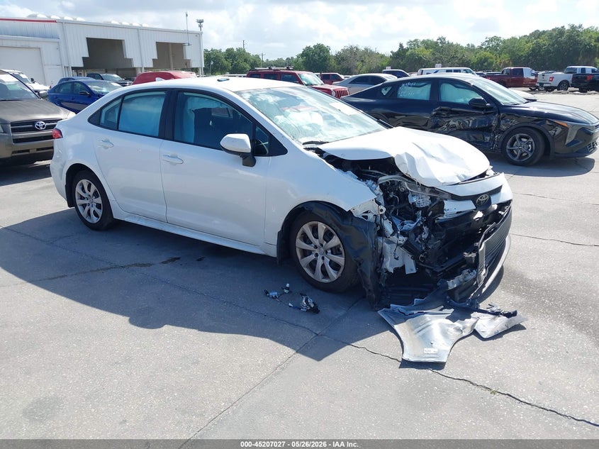 2026 Toyota Corolla VIN 5YFB4MDE2TP367163 IAAI salvage auction — FRONT END, Certificate Of Destruction (Florida), sold $3,850 on 2026-07-29 (photo 1)