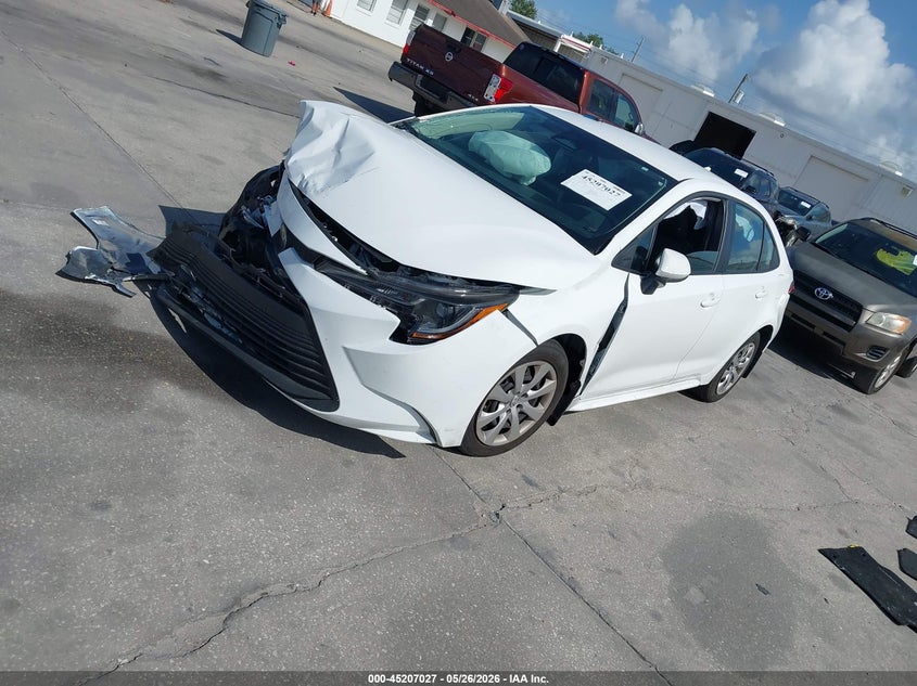 2026 Toyota Corolla VIN 5YFB4MDE2TP367163 IAAI salvage auction — FRONT END, Certificate Of Destruction (Florida), sold $3,850 on 2026-07-29 (photo 2)
