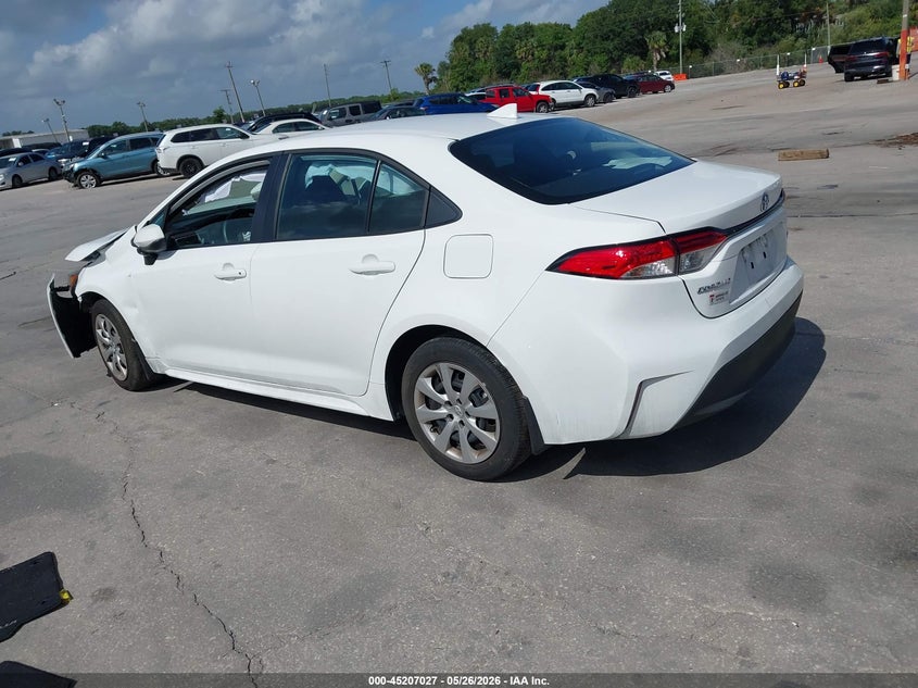 2026 Toyota Corolla VIN 5YFB4MDE2TP367163 IAAI salvage auction — FRONT END, Certificate Of Destruction (Florida), sold $3,850 on 2026-07-29 (photo 3)