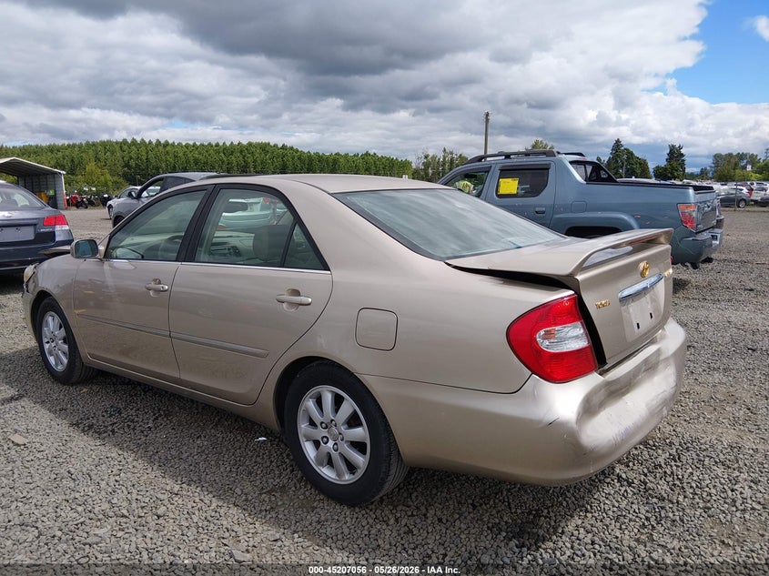 2003 Toyota Camry VIN JTDBE32K530149521 IAAI salvage auction — FRONT & REAR, Salvage (Oregon), sold $300 on 2026-07-06 (photo 3)