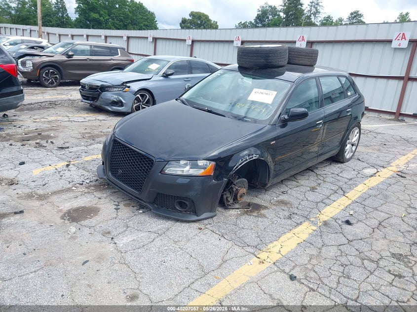 2012 Audi A3 VIN WAUFEAFM8CA042424 IAAI salvage auction — REAR END, Salvage (Georgia), sold $350 on 2026-07-08 (photo 2)