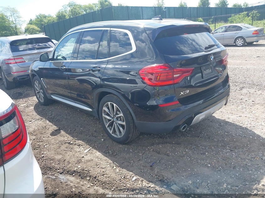 2018 BMW X3 VIN 5UXTR9C57JLD74685 IAAI salvage auction — FRONT END, Salvage Title, sold $10,400 on 2026-07-14 (photo 3)