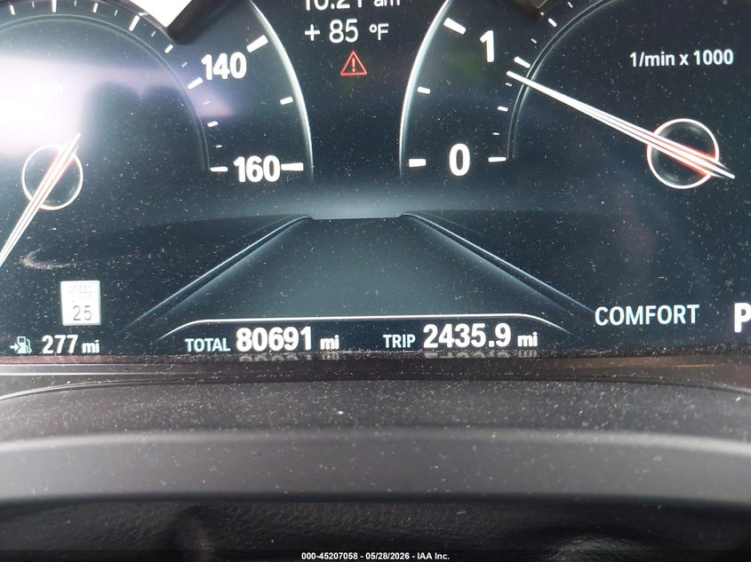 2018 BMW X3 VIN 5UXTR9C57JLD74685 IAAI salvage auction — FRONT END, Salvage Title, sold $10,400 on 2026-07-14 (photo 7)