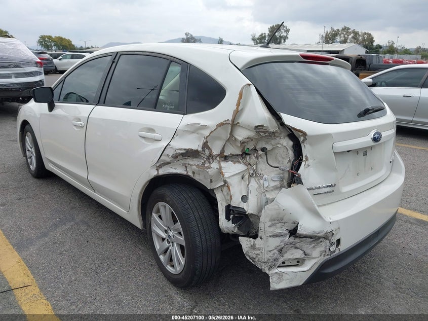 2016 Subaru Impreza VIN JF1GPAB67G8222540 IAAI salvage auction — NORMAL WEAR, Salvage (California), sold $675 on 2026-07-14 (photo 6)