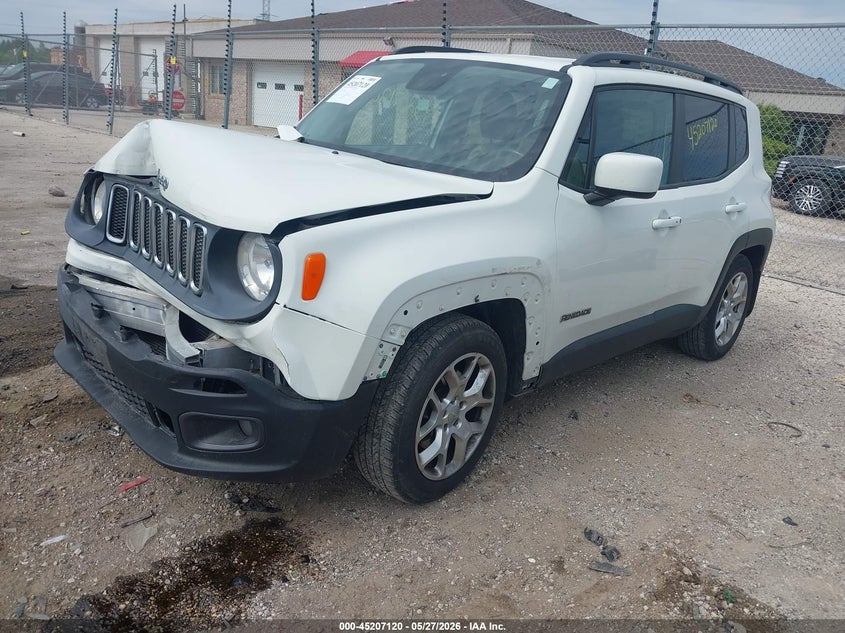 2015 Jeep Renegade VIN ZACCJABT8FPB85568 IAAI salvage auction — FRONT END, Junk Bill Of Sale Mv2459 (Wisconsin), sold $550 on 2026-07-28 (photo 2)