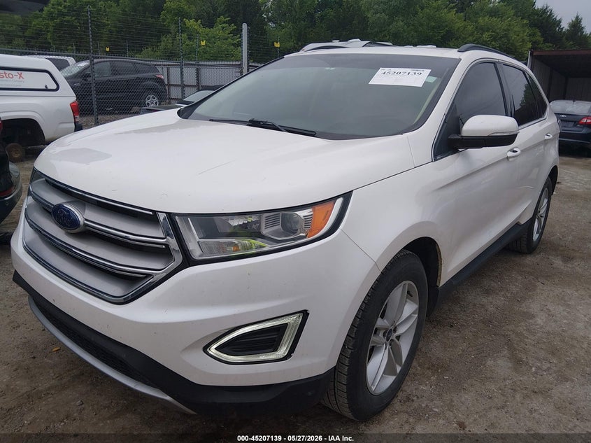 2018 Ford Edge VIN 2FMPK3J89JBB13021 IAAI salvage auction — HAIL, Clear (Oklahoma), sold $3,750 on 2026-07-22 (photo 2)