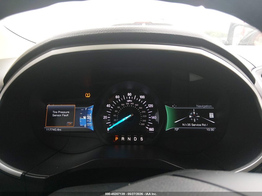2018 Ford Edge VIN 2FMPK3J89JBB13021 IAAI salvage auction — HAIL, Clear (Oklahoma), sold $3,750 on 2026-07-22 (photo 7)