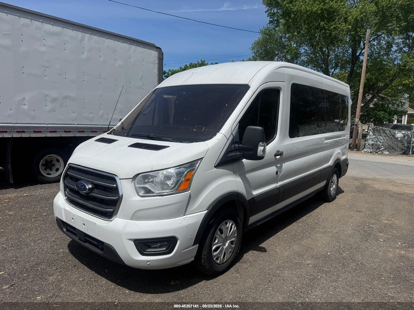 2020 Ford Transit VIN 1FBAX2C83LKA43287 IAAI salvage auction — UNKNOWN, Clear (New York), sold $5,725 on 2026-07-08 (photo 2)
