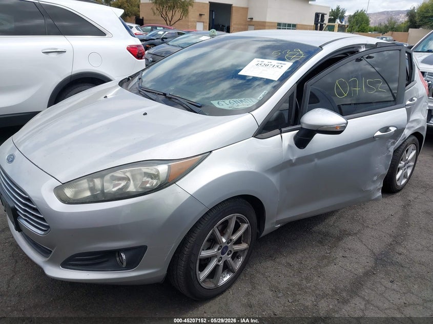 2016 Ford Fiesta VIN 3FADP4EJ5GM154710 IAAI salvage auction — LEFT SIDE, Salvage Title, sold $525 on 2026-07-31 (photo 2)