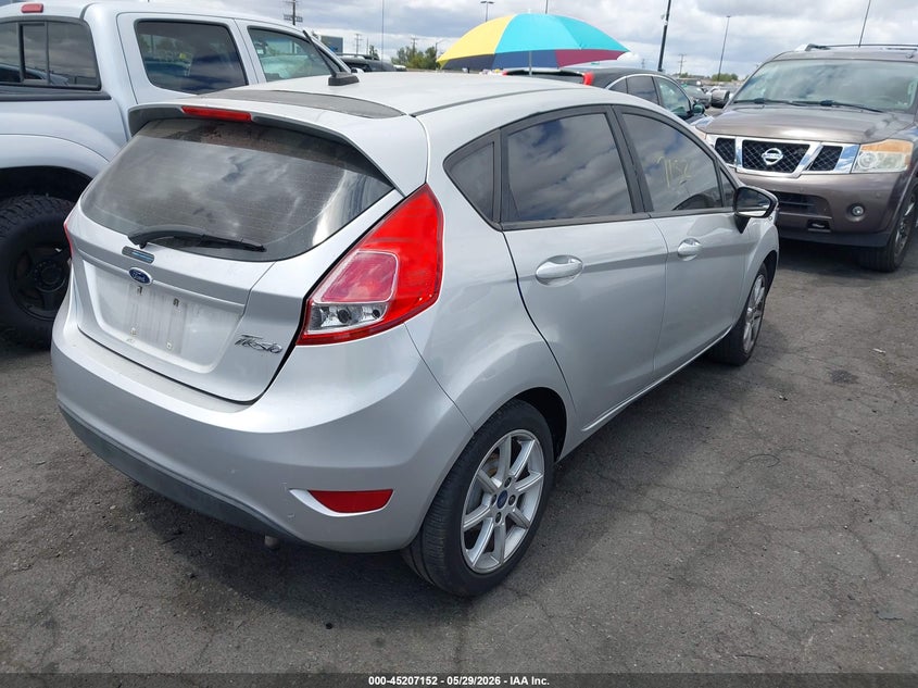 2016 Ford Fiesta VIN 3FADP4EJ5GM154710 IAAI salvage auction — LEFT SIDE, Salvage Title, sold $525 on 2026-07-31 (photo 4)