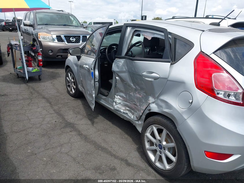 2016 Ford Fiesta VIN 3FADP4EJ5GM154710 IAAI salvage auction — LEFT SIDE, Salvage Title, sold $525 on 2026-07-31 (photo 6)