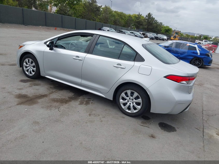 2020 Toyota Corolla VIN 5YFEPRAE2LP030403 IAAI salvage auction — RIGHT SIDE, Salvage Title, sold $7,100 on 2026-07-06 (photo 3)